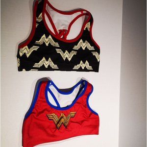 Girls Wonder Woman Sports Bras Small/6